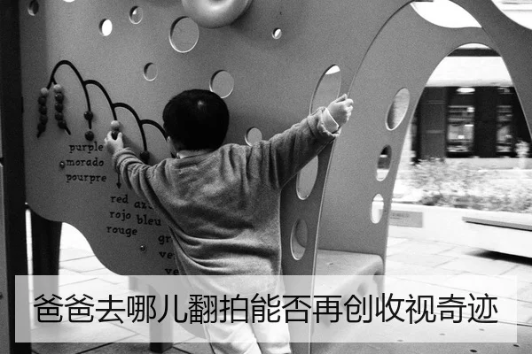 爸爸去哪儿翻拍能否再创收视奇迹
